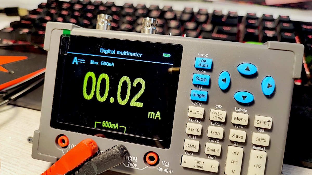 Ток потребления в режиме сна