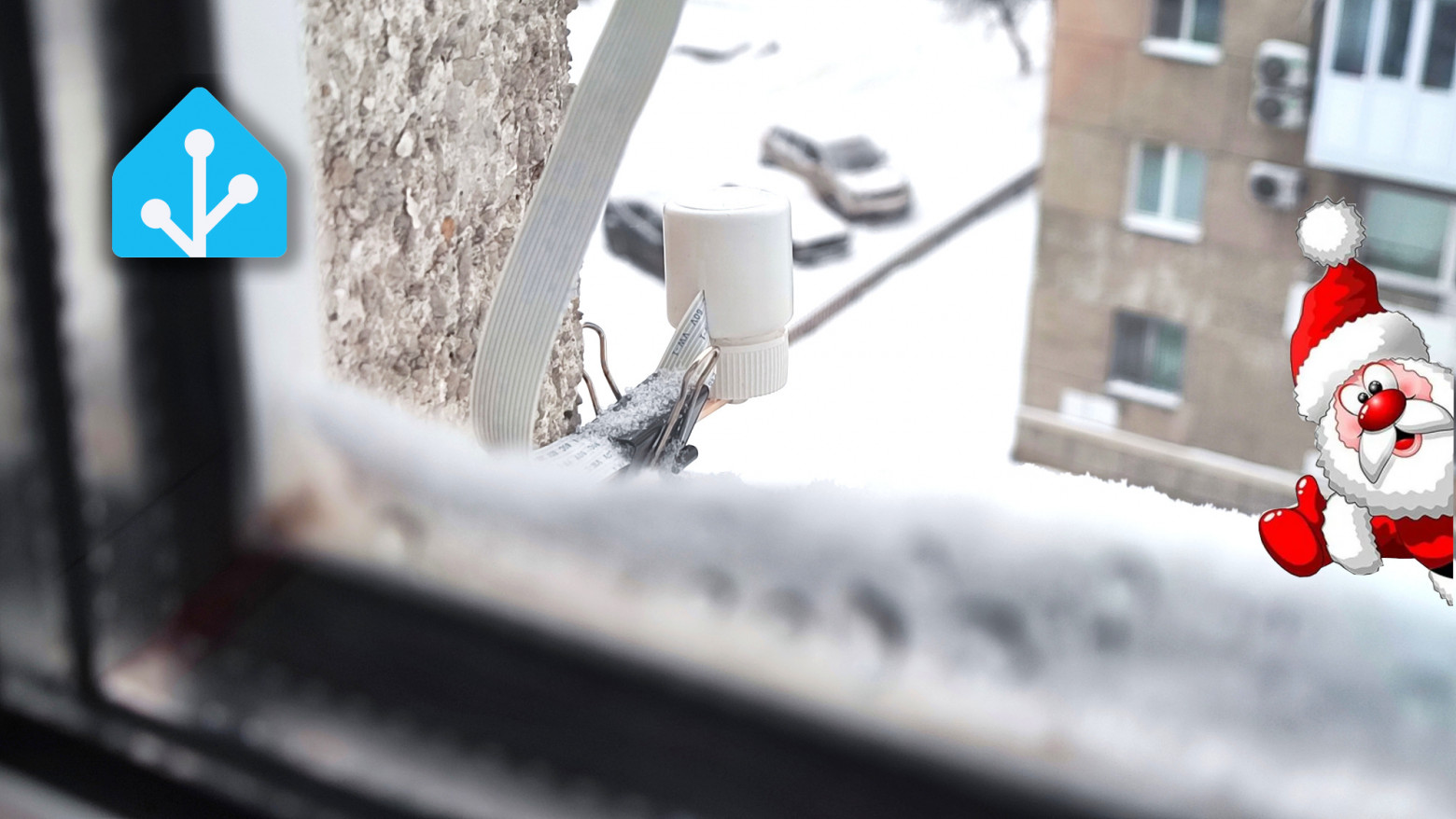 Моя эконом-метеостанция из подручных материалов и пары батареек - 1