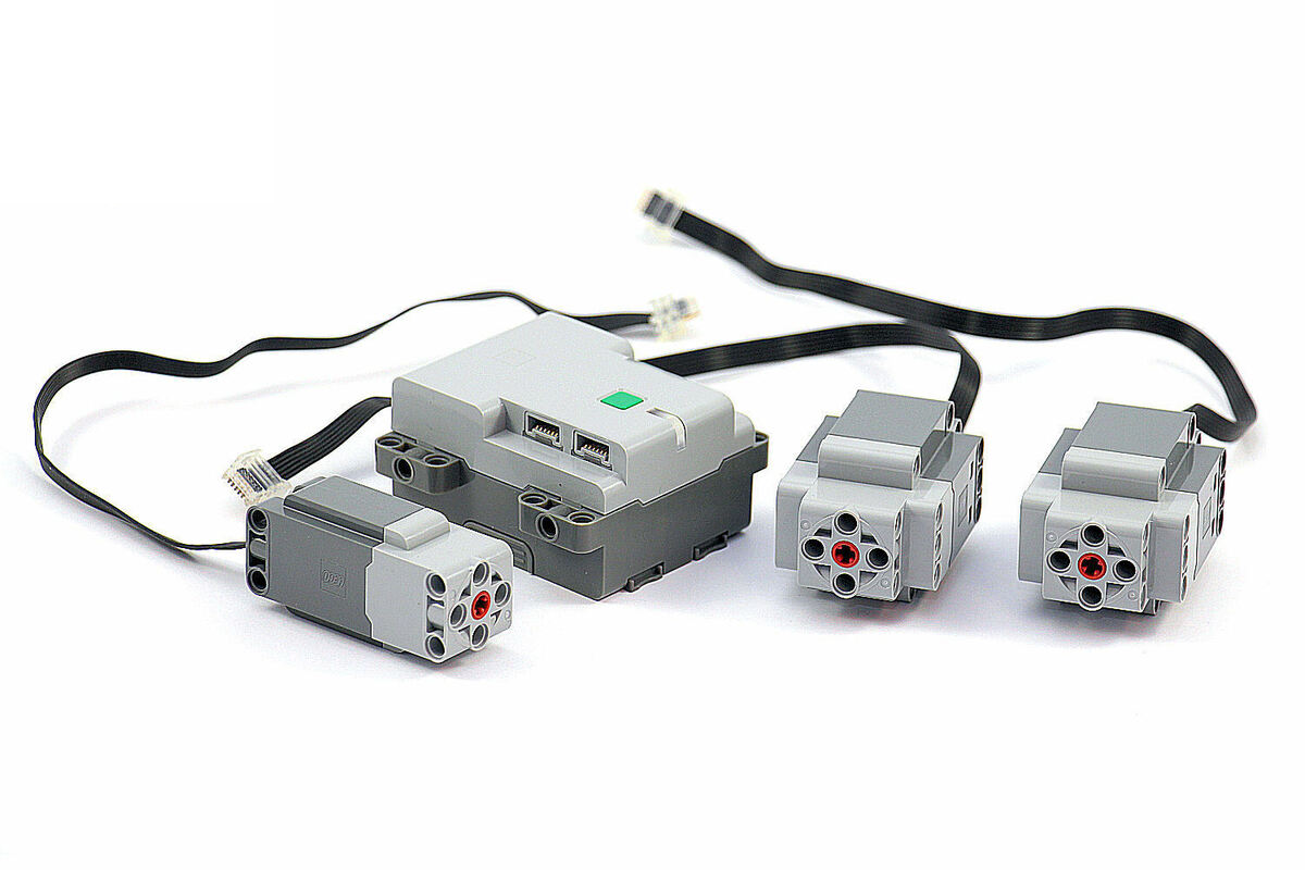 Technic Hub,  Technic Large Motor и XL Motor