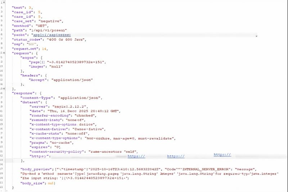 Пример отчета report.json