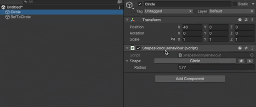 RefTo в инспекторе