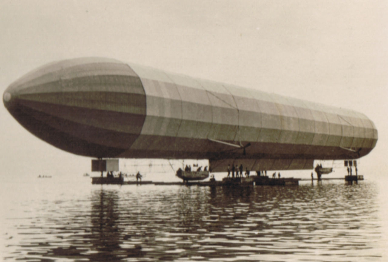 LZ-2 перед своим первым и последним полётом