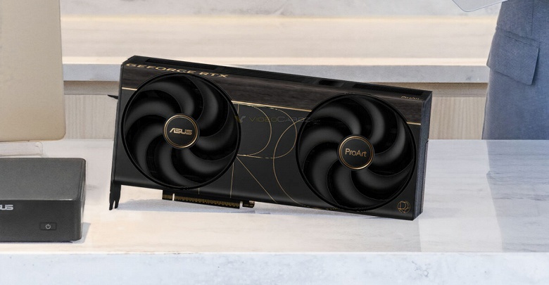 Это почти как эталонная RTX 5090 FE, только от Asus. Компания готовит модель RTX 5090 ProArt 