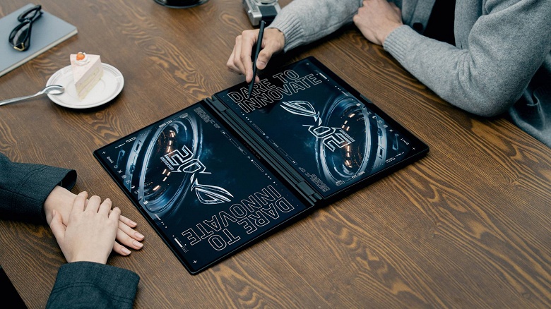 Ноутбук с двумя 16-дюймовыми 3K-OLED-экранами и вообще без клавиатуры. Представлен Asus ROG Zephyrus Duo 2026 - 3 Ноутбук с двумя 16-дюймовыми 3K-OLED-экранами и вообще без клавиатуры. Представлен Asus ROG Zephyrus Duo 2026