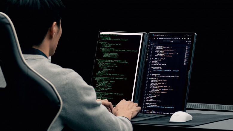 Ноутбук с двумя 16-дюймовыми 3K-OLED-экранами и вообще без клавиатуры. Представлен Asus ROG Zephyrus Duo 2026 - 1 Ноутбук с двумя 16-дюймовыми 3K-OLED-экранами и вообще без клавиатуры. Представлен Asus ROG Zephyrus Duo 2026