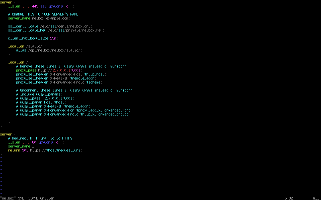Установка Netbox на Debian-12. Пошаговое руководство - 14