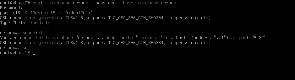 Проверка авторизации в netbox