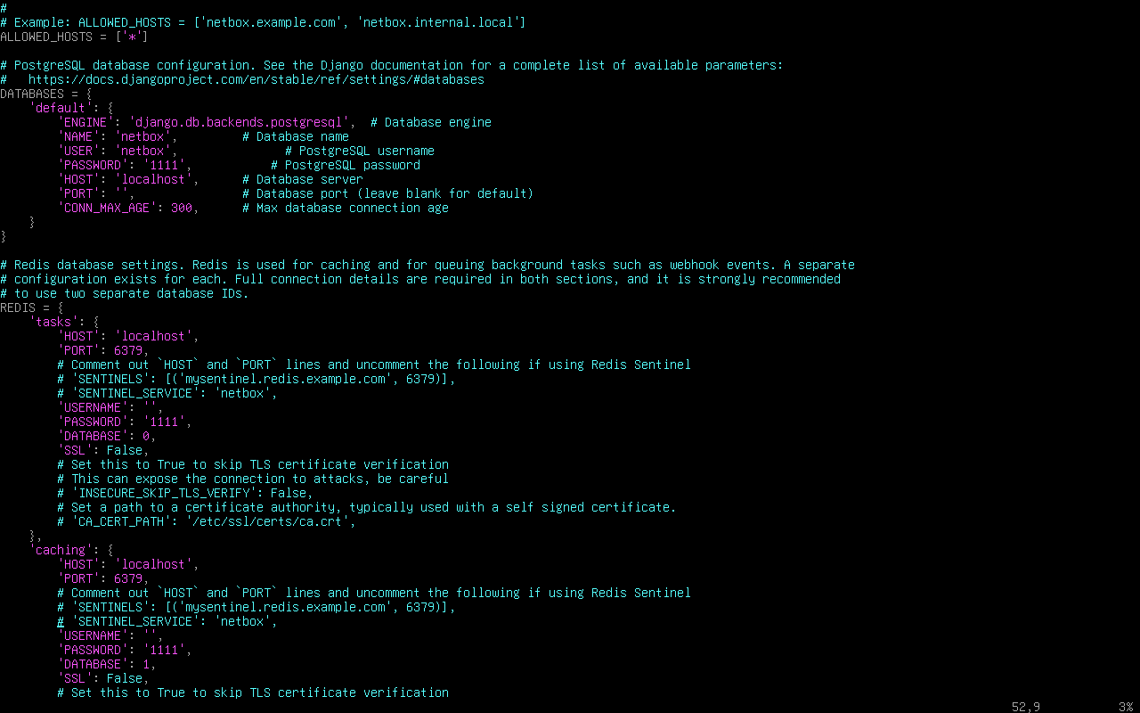 Установка Netbox на Debian-12. Пошаговое руководство - 5