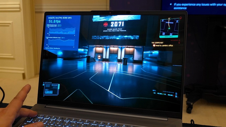 60 к с в Cyberpunk 2077 и до 100 к с в Doom: The Dark Ages. iGPU Arc B390 без всяких оговорок является по-настоящему игровым решением - 1 60 к/с в Cyberpunk 2077 и до 100 к/с в Doom: The Dark Ages. iGPU Arc B390 без всяких оговорок является по-настоящему игровым решением