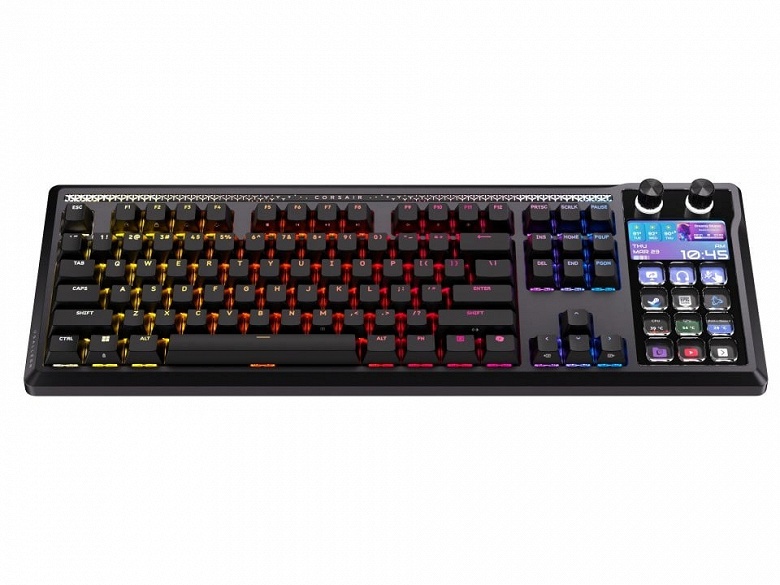 Corsair встроила Stream Deck прямо в клавиатуру - 2 Corsair встроила Stream Deck прямо в клавиатуру