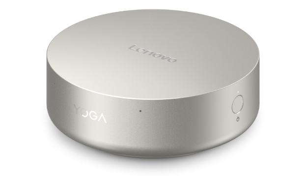 Это мини-ПК в форме металлической шайбы объёмом чуть более полулитра. Lenovo представила Yoga Mini i - 1 Это мини-ПК в форме металлической шайбы объёмом чуть более полулитра. Lenovo представила Yoga Mini i