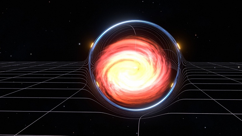 Учёные впервые увидели самую далёкую сверхновую звезду благодаря гравитационному линзированию, которое усилило её яркость в 50 раз - 1 Учёные впервые увидели самую далёкую сверхновую звезду благодаря гравитационному линзированию, которое усилило её яркость в 50 раз