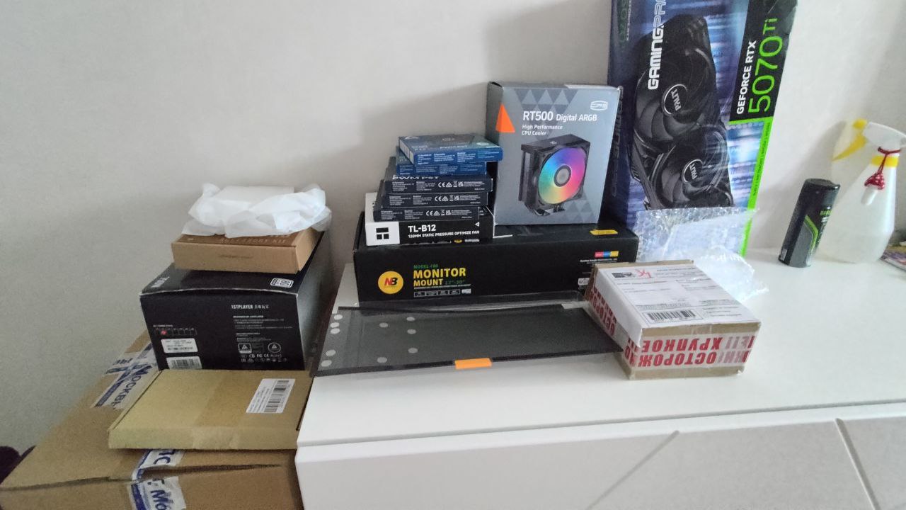 2 дня ушло на сборку и запуск