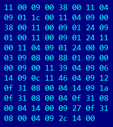 код для примера (data_segment.mem)