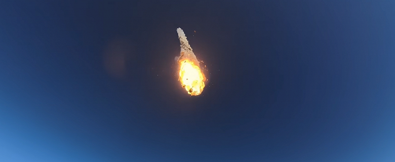 Как в блокбастере Майкла Бэя: эффектное падение ракеты ZhuQue-3 показали на качественном видео - 1 Как в блокбастере Майкла Бэя: эффектное падение ракеты ZhuQue-3 показали на качественном видео