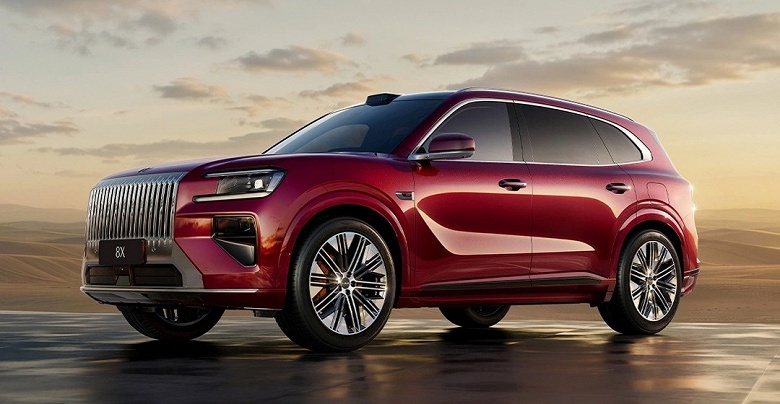 Новейший Zeekr 8X с ДВС показали на качественных официальных изображениях