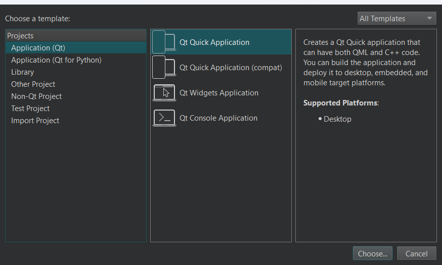 Qt Quick Application