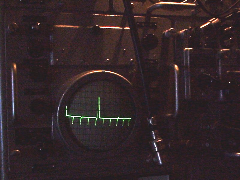 Тестирование A-scope в радаре Р-12