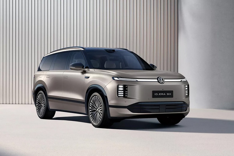 Больше Volkswagen Atlas и Touareg: Volkswagen представила огромный кроссовер ID. Era 9X &mdash; подзаряжаемый последовательный гибрид с 510 л.с. и запасом хода около 1000 км