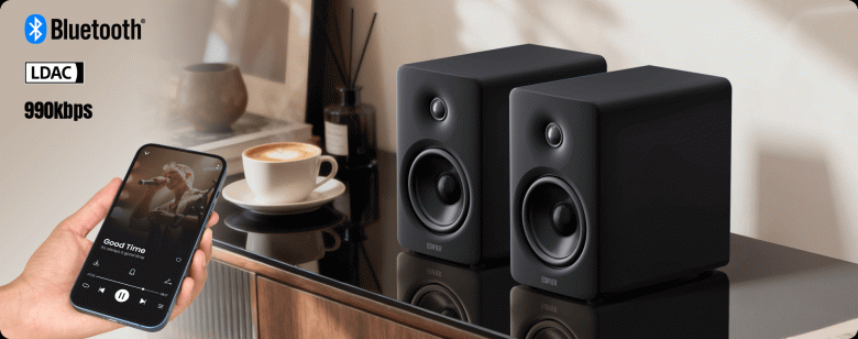 Представлены Edifier M90: компактные 100-ваттные колонки с множеством вариантов подключения