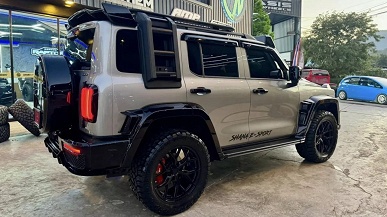 В Таиланде начали превращать Tank 300 в подобие топового &laquo;Гелендвагена&raquo; Brabus G63: выглядит так же эффектно, как и оригинал, но цена в разы ниже