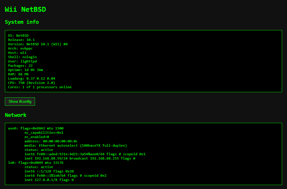 NetBSD: вторая жизнь Nintendo Wii. Как и зачем я установил эту ОС на игровую консоль - 5