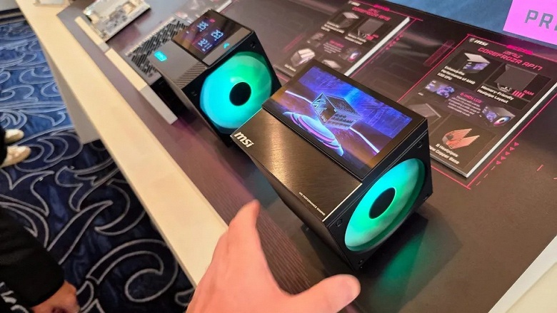 Процессорные кулеры MSI MPG CoreFrozr получили крупные экраны. У старшей модели он и вовсе 6-дюймовый - 1 Процессорные кулеры MSI MPG CoreFrozr получили крупные экраны. У старшей модели он и вовсе 6-дюймовый