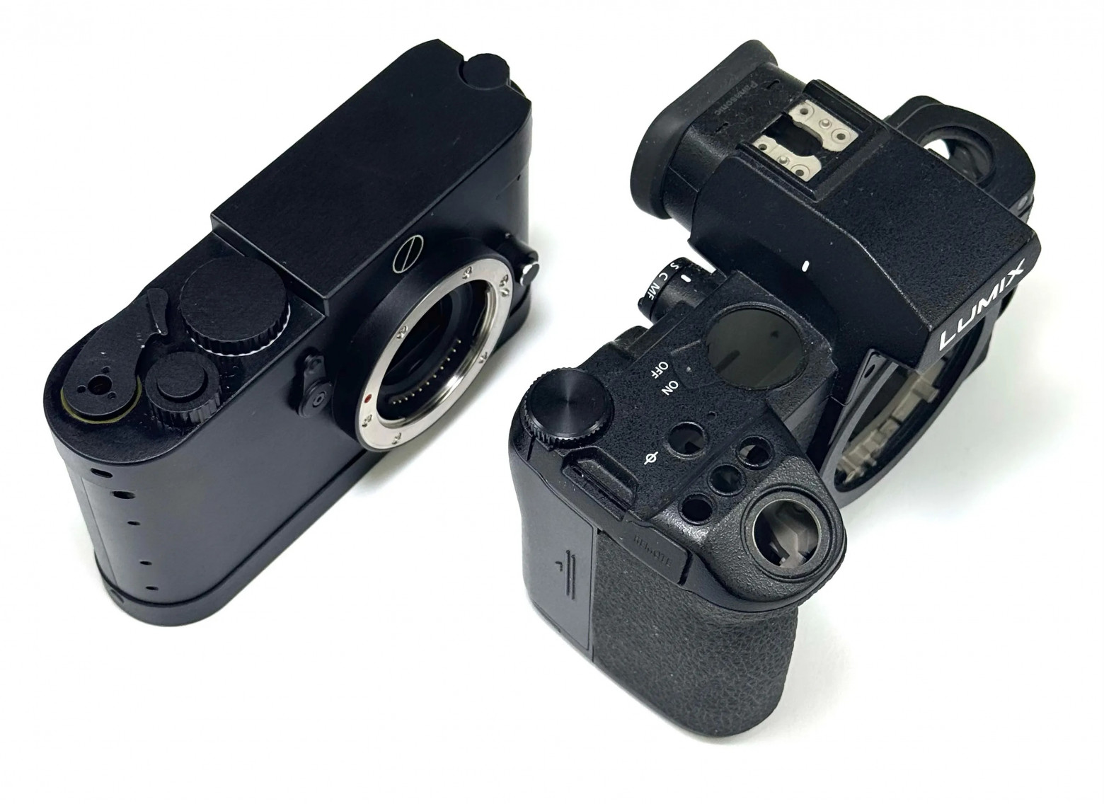 Сравнение по размеру с Lumix G9ii