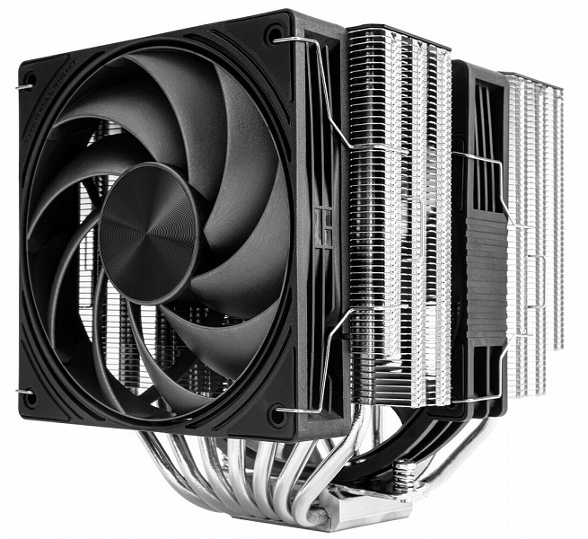 Thermalright представила один из самых больших процессорных кулеров. Frost Tower 140 оснащён двумя разными вентиляторами