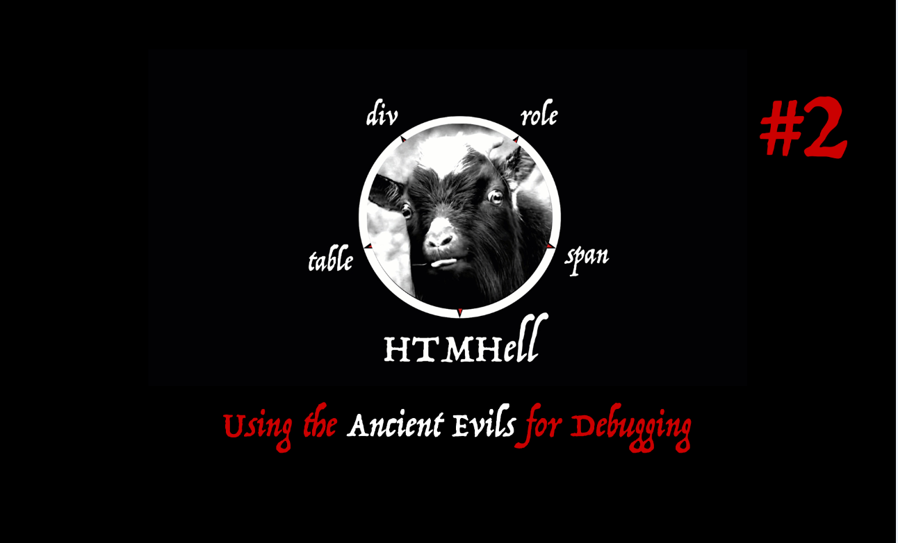 Отладка с помощью сил древнего зла - 1