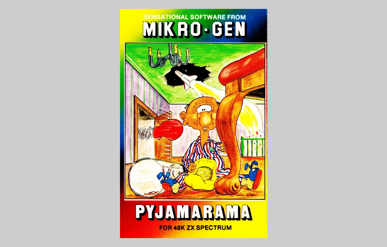 Вкладыш в аудиокассету с игрой. Лицевая сторона