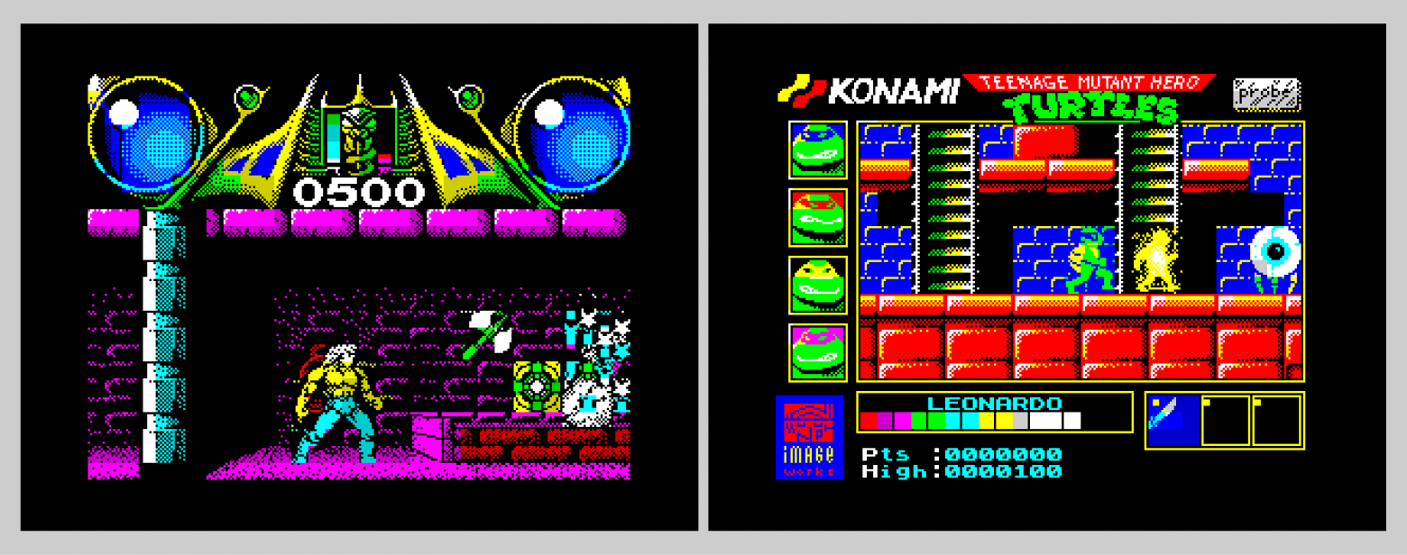 Игры Дэвида Перри: Savage (1988) и Teenage Mutant Hero Turtles (1990)