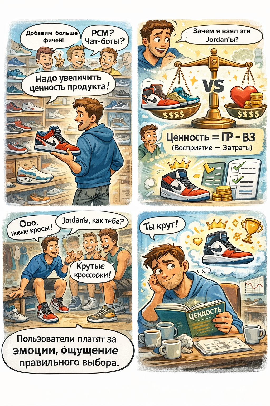 За что на самом деле платят ваши пользователи: декомпозиция ценности, которую не покажут метрики - 1