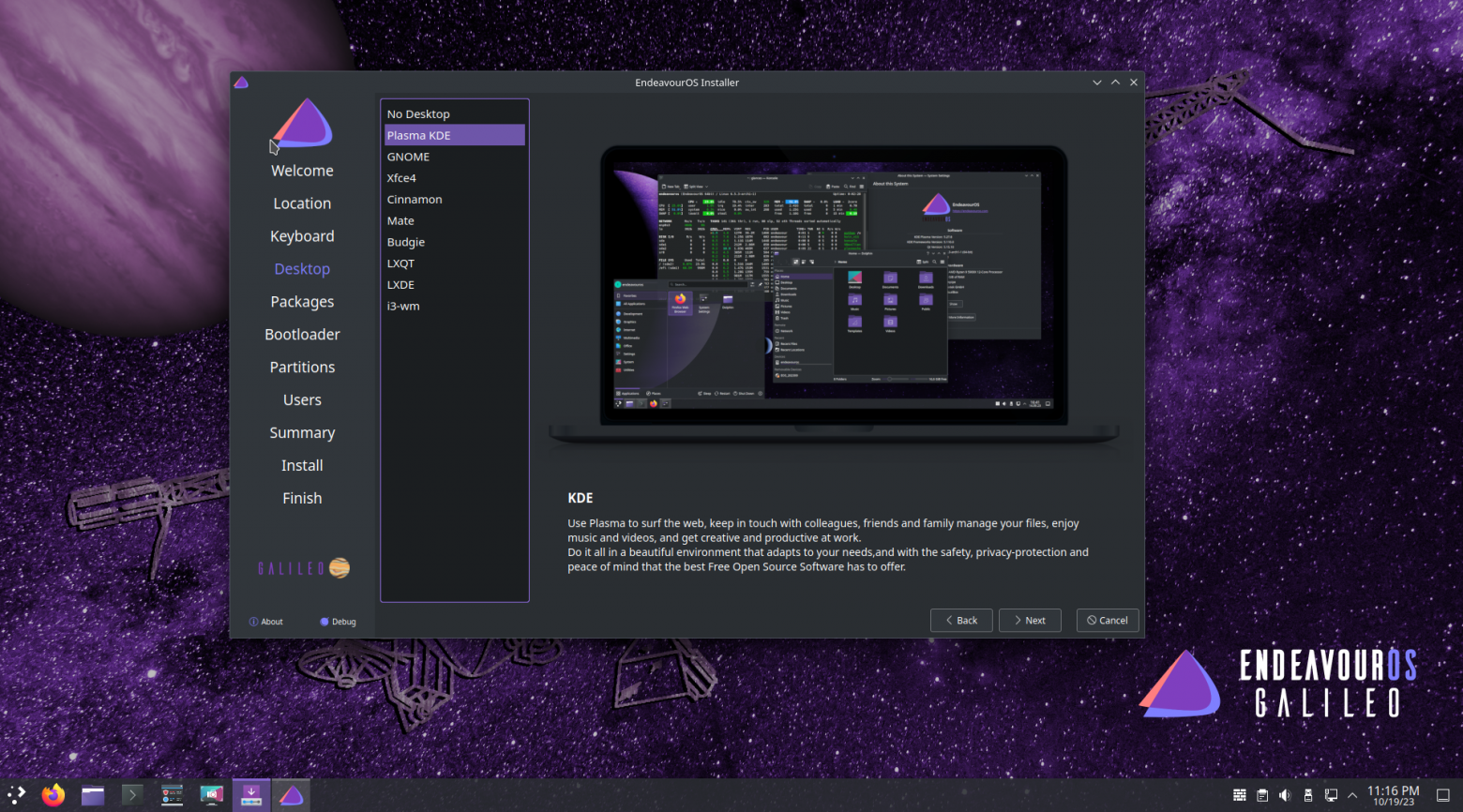 EndeavourOS Linux