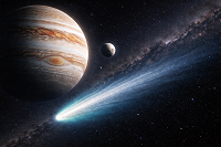 У межзвёздной кометы 3I ATLAS заметили новую особенность: у неё нет классического хвоста - 2