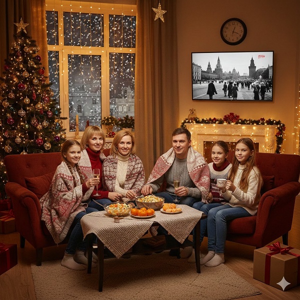 В прошедшие новогодние праздники россияне смотрели советские фильмы в три раза чаще, чем год назад. Это статистика &laquo;VK Видео&raquo;