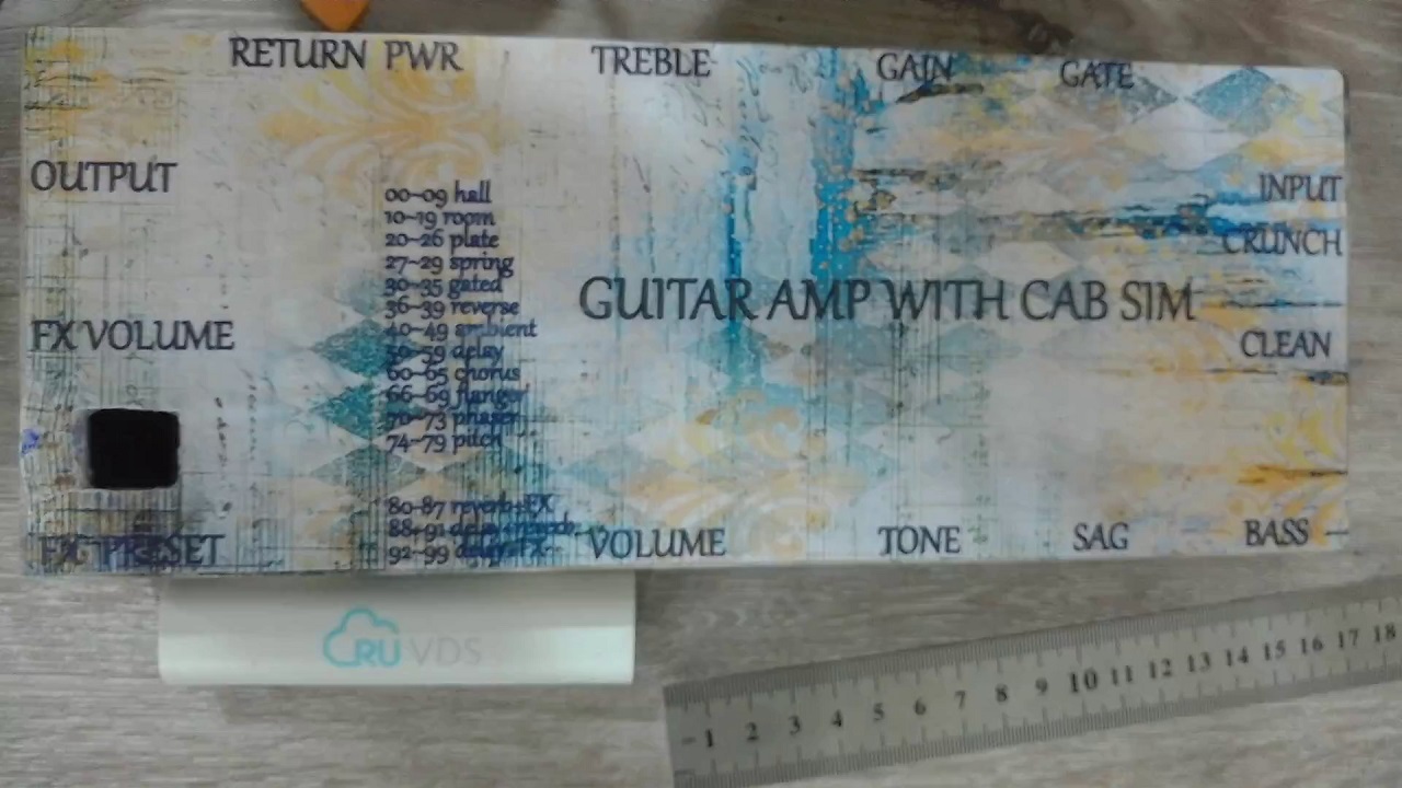 Новогодний подарок себе — полный электрогитарный аудиотракт в уютной деревянной коробочке - 21