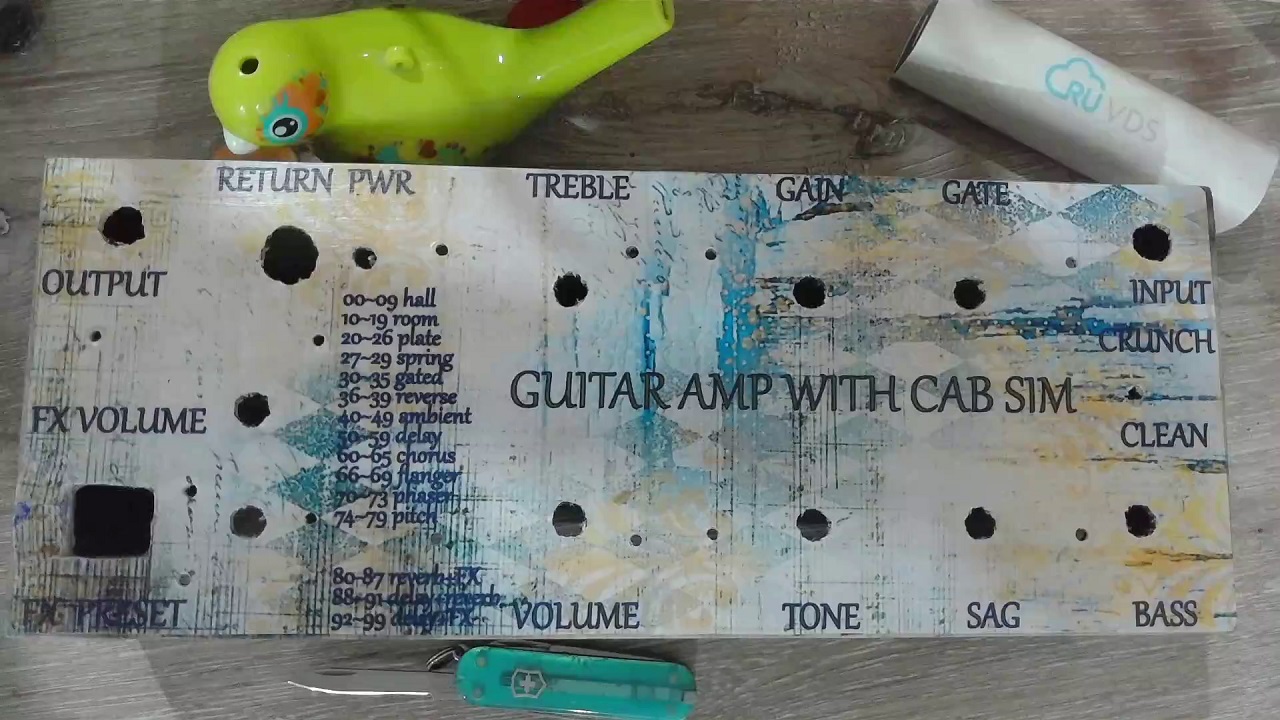 Новогодний подарок себе — полный электрогитарный аудиотракт в уютной деревянной коробочке - 22