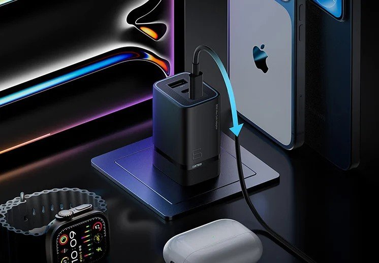 Очень маленькое, но мощное зарядное устройство Cuktech 6 Mini GaN стоит всего 16 долларов, и это с 240-ваттным кабелем в комплекте
