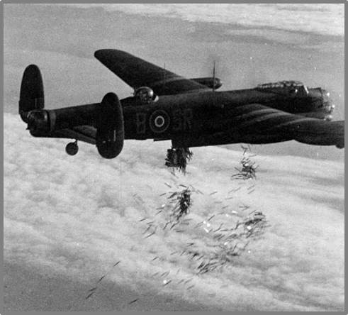 Lancaster выставляет chaff
