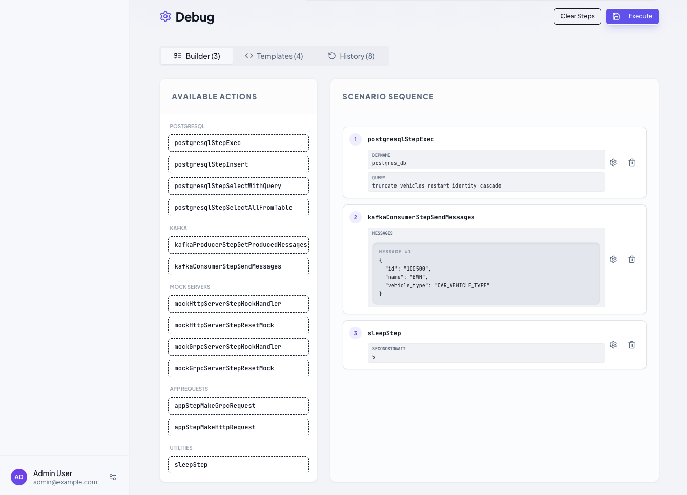Stand Manager (Debug)