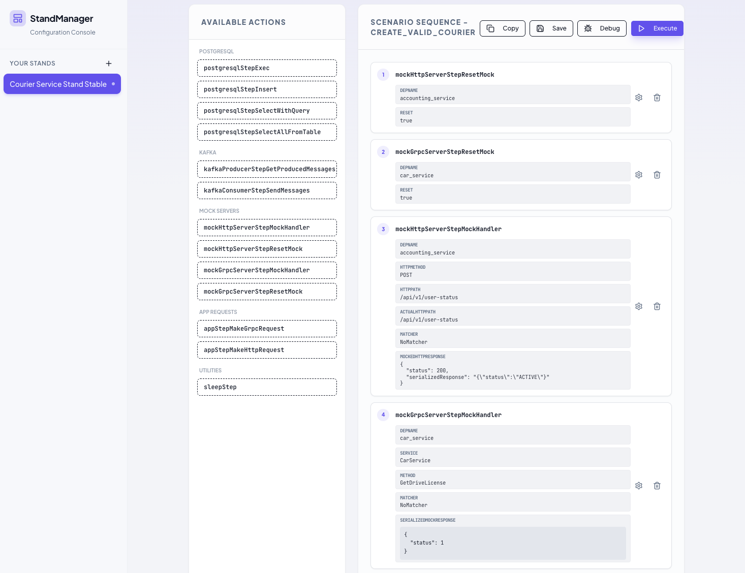 Stand Manager (HumanQA)