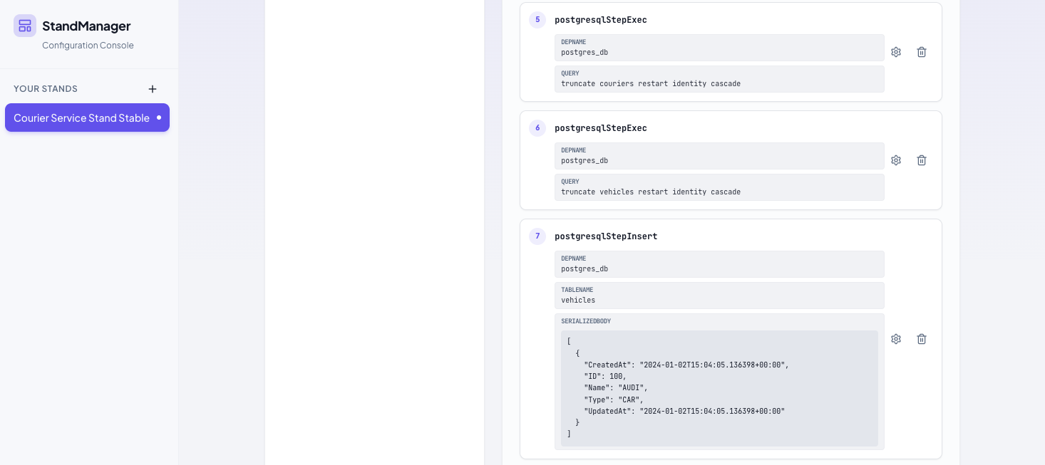 Stand Manager (HumanQA)