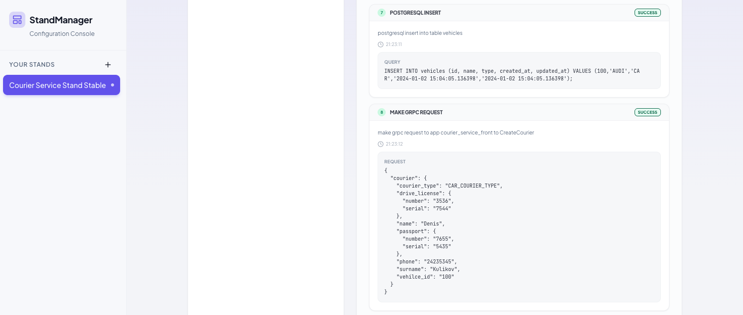 Stand Manager (HumanQA)