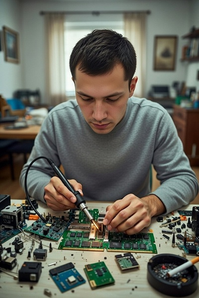 В России начали продавать модули оперативной памяти кустарной сборки: чипы выпаивают из сломанных видеокарт и ноутбуков