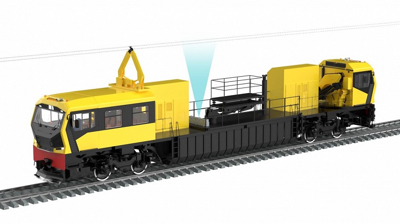 В России разрабатывают совершенно новую автомотрису &mdash; скоростной поезд-трансформер для ремонта путей