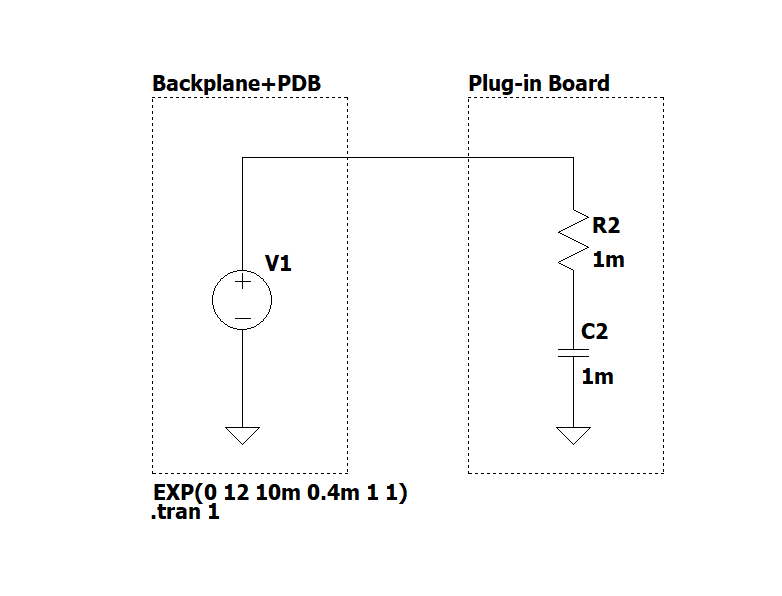 Модель системы бэкплэйн + вставляемая плата