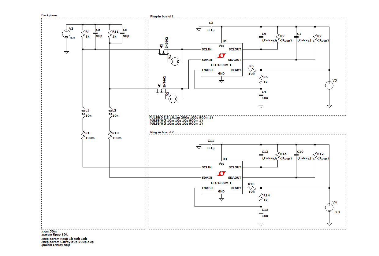 Схема подключения I2C с hotplug контроллером