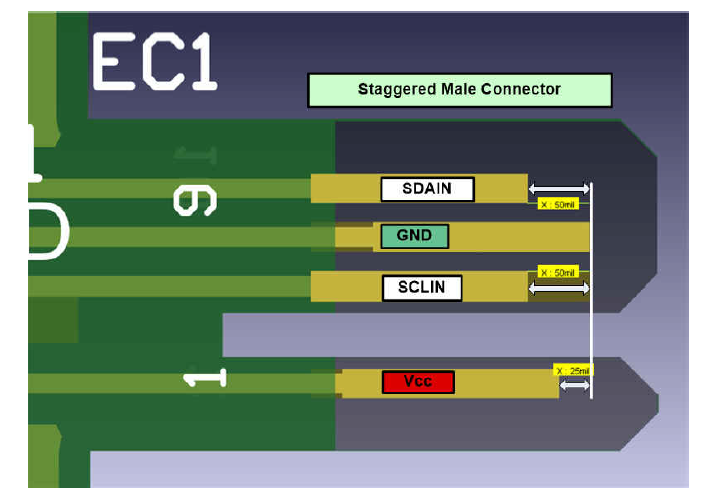 Исполнение коротких выводов I2C