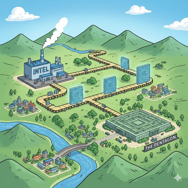 Intel выиграла крупный контракт Министерства войны США. Она будет разрабатывать и поставлять чипы в рамках контракта SHIELD